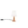 Stolní lampy dekorační - FAN I-BINGO-L-ARA Stolní lampa Lumetto Bingo, oranžová, 1 x E14, 13 x 24,5 cm - FANEUROPE - foto 4