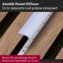 Plexi pro Al profily - P 79578 LED Strip přisazený profil difuzor 0,8m umělá hmota bílá - PAULMANN - foto 4