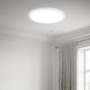 Kruhová - BRILO 3428-016 Slim svítidlo LED panel, pr. 48 cm, 30 W, bílé - BRILO - foto 4