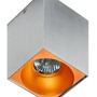 Downlight - AZZ AZ0828 Stropní bodové přisazené svítidlo Azzardo Hugo aluminium AZ0828 GU10 1x50W IP20 9,5cm hranaté hliníkové - AZZARDO - foto 4