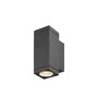 Nástěnná - LA 1010183 THEO PRO S nástěnné svítidlo pro povrchovou montáž, nahoru/dolů, DALI, P2, obdélníkové, 2700 K, 12 W, 24°, antracit - BIG WHITE (SLV) - foto 4