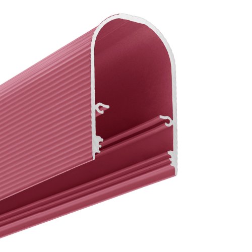 Profily s prostorem pro zdroj - Hliníkový závěsný profil NAMI23, břidlicově růžová, C9/D9 - foto 1