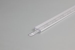 Difuzory a koncovky - Difuzor F click, nacvakávací, transparentní