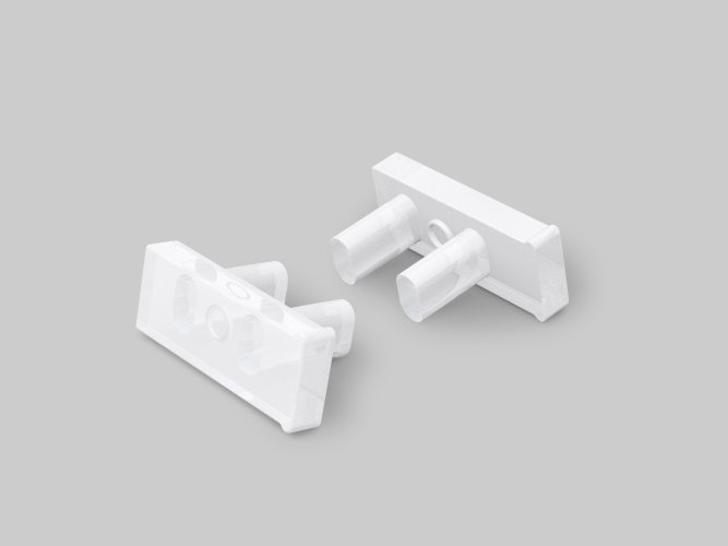 Difuzory a koncovky - Koncovka profilu SLASH8 opal, G5999922 - foto 1