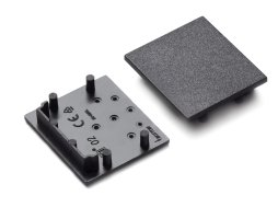 Difuzory a koncovky - Koncovka profilu VARIO30-02, černá