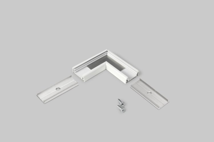 Úchyty, spojky, závěsný materiál - Rohová spojka SURFACE10 bílá, 77410001 - foto 1