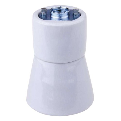 Patice, objímky, redukce - Objímka na žárovku E27 keramická 1332-837 - foto 1