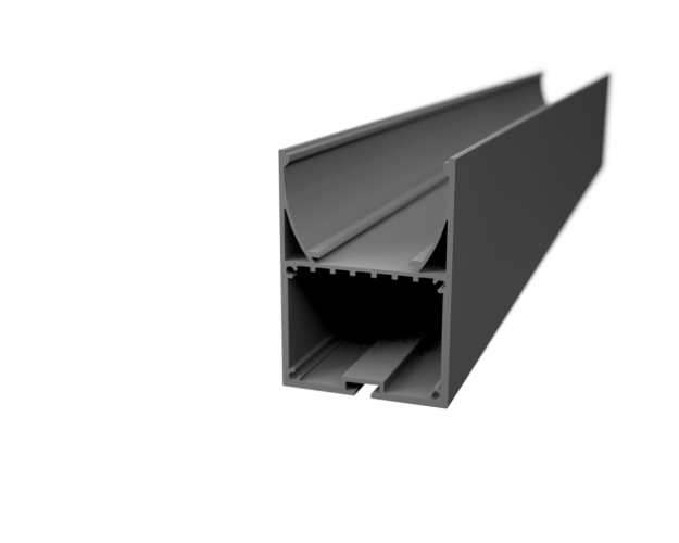 Systém LPS - Hliníkový LED profil SUSPENDED 1 s prostorem pro zdroj, stříbrný, LP411 - foto 1