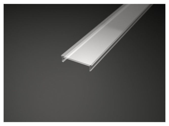 Difuzory a koncovky - Difuzor pro profil RECESSED 5, transparentní - foto 1