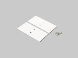 Difuzory a koncovky - Koncovka profilu VARIO30-32 bílá, V4580001s