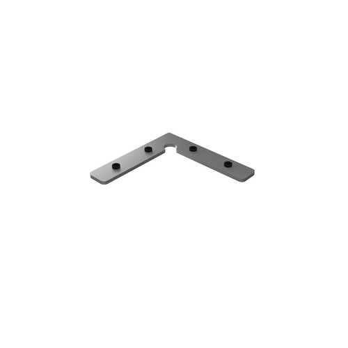 Úchyty, spojky, závěsný materiál - Úhlová spojka 10 x 2 mm, CON-90-C - foto 1