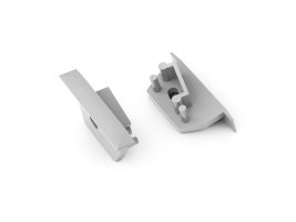 Difuzory a koncovky - Koncovka profilu DIAGONAL14 stříbrná, H5999940