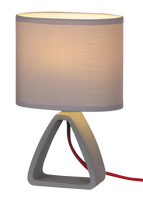 Stolní lampy - Stolní lampa Rabalux 4340 Henry šedá, E14 1x MAX 40W, IP20
