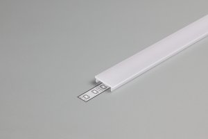 Difuzory a koncovky - Difuzor F click, nacvakávací, mléčný