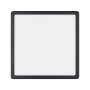 LED panely čtvercové - Černý CCT přisazený LED panel FUEVA-Z, 19,5W, 220-240V, IP44, 285x285mm, 98854 - foto 2