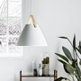 Kónická - NOR 84343001 Závěsné svítidlo Strap 36 1x40W E27 bílá - NORDLUX - foto 5