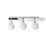 K zrcadlu - RED R13691 BOLLY III přisazená opálové sklo/chrom 230V G9 LED 3x3W IP44 - RED - DESIGN RENDL - foto 5