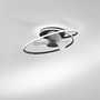 Ventilátory - FAN LED-STORM-NER Stropní svítidlo s ventilátorem LED VENTILATORE 55 W CCT 7450 lm černá pr.77x22 cm - FANEUROPE - foto 5