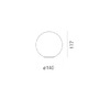Stolní lampy dekorační - AR 1034110A Dioscuri stolní lampa 14 - ARTEMIDE - foto 5