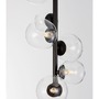 Dekorativní - NV 9009251 Závěsné svítidlo ODILLIA matný černý kov a sklo G9 6x6W 230V IP20 bez žárovky - NOVA LUCE - foto 5