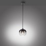 Koule - LD 15420-18 ZEA LED závěsné svítidlo 1 ramenné černé kouřové sklo moderní do interiéru - LEUCHTEN DIREKT / JUST LIGHT - foto 5