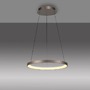 Kruhová - PN 2851-36 HOOP LED závěsné svítidlo hnědé nastavitelná výška paměťová funkce SimplyDim 3000K - PAUL NEUHAUS - foto 5