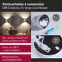 Nepřímé osvětlení - P 71291 LED nabíjecí nástěnné svítidlo Zorik IP44 stmívatelné 2700K 100mm 2x1,1W bílá - PAULMANN - foto 5