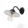 Nástěnná - RED R13614X VÝPRODEJ VZORKU - BEACON nástěnná černá strukturované sklo 230V E27 60W IP44 - RED - DESIGN RENDL - foto 5