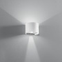 Nepřímé osvětlení - FAN LED-W-DELTA-10-BCO Nástěnné svítidlo LED DELTA bílá 2x5W 700lm CCT 3000-4000 K IP54 10x14x12 cm - FANEUROPE - foto 5