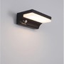 Solární - NV 9190101 Venkovní nástěnné svítidlo DYN antracitový hliník a akrylový difuzor LED 1.5W 3000K 3.7V 110st. IP65 solární / vypínač na těle / pohybové čidlo - NOVA LUCE - foto 5