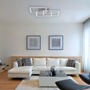 Hranatá - LD 14790-55 IVEN LED stropní svítidlo v barvě oceli s funkcí stmívání v moderním designu SimplyDim 3000K - LEUCHTEN DIREKT / JUST LIGHT - foto 5