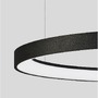 Kruhová - NV 9853684 Závěsné svítidlo PERTINO černý hliník a akryl LED 48W 230V 3000K IP20 stmívatelné - NOVA LUCE - foto 5