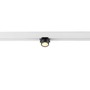 Lištové Magnetic SLV - LA 1008965 FIX-IT! 48V, DALI, kulatý, povrchová montáž, spot, 2000-3000K, 7,4 W, 36°, bílá / černá - BIG WHITE (SLV) - foto 5