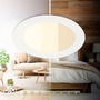 Koupelnová - BRI 3945036 Fungo vestavné bodové svítidlo 100mm 3ks sada - 7W, 700lm, LED, stmívatelné, IP65, bílé - BRILONER - foto 5