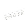 Sady - P 94483 LED lankový systém Frame základní sada 5x4,8W 3000K 230/12V bílá mat/chrom - PAULMANN - foto 5