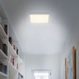 Hranatá - BRI 7071014 LED stropní svítidlo, 28,7 cm, 21 W, stříbrná (starý kód: BRI 7071-014) - BRILONER - foto 5