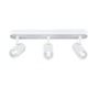 Bodová - LA 1008705 NOBLO® nástěnné a stropní svítidlo, trojité, kulaté, 2000-3000K, 22W, Dim-to-Warm, PHASE, 36°, bílé - BIG WHITE (SLV) - foto 5