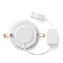 Koupelnová - PH 8720169264212 Hue WCA Slim L zápustné svítidlo LED 12W 980lm 2200-6500K RGB CRI80 17cm kulaté IP44, bílé - PHILIPS - foto 5