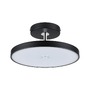 Kruhová - P 96781 LED stropní svítidlo 3-krokové-stmívatelné Hildor 2700K 230V 26,5W stmívatelné černá mat/chrom - PAULMANN - foto 5