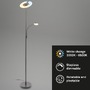 Stojací lampy - BRILO 1204025 Ravan LED stojanová lampa, s lampičkou na čtení, CCT, stmívatelná, antracit - BRILO - foto 5