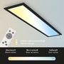 Hranatá - BRILO 7399015 CCT svítidlo LED panel, 78 cm, 24,5W, 2600lm, černá - BRILO - foto 5