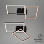 Hranatá - BRILO 3149015 LED CCT rám 50 cm 2x15W 1650lm černá (starý kód: BRILO 3149-015) - BRILO - foto 5