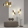 Dekorativní - M MOD164WL-02BS1 Nástěnné svítidlo Tropic G9 2x40W mosaz kov designové - MAYTONI - foto 5