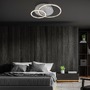 Kruhová - BRILO 3773019 LED stropní svítidlo, 40 cm, paměť, 26W, 2550lm, hliník - BRILO - foto 5