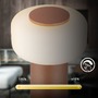 Stolní lampy dekorační - BRILO 7580014 Juna stolní lampa - 1,8W, 210lm, nabíjecí, LED, stmívatelné, dotykový vypínač, teplá bílá, kávová - BRILO - foto 5