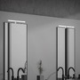 Přisazená - BRI 2189118 Sala LED svítidlo k zrcadlu koupelna, 55cm, 2 způsoby montáže, se svorkou, chrom - BRILONER - foto 5
