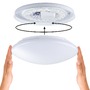 Kruhová - P 75406 LED stropní svítidlo Leonis II IP44 3000 - 5700K 230V 16,5W bílá - PAULMANN - foto 5