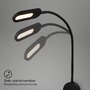 S ramenem - BRI 2177015 Nástěnné svítidlo, 52 cm, 6W, 650lm, černá - BRILONER - foto 5