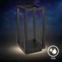 Stolní lampy dekorační - BRILO 7579015 Laer stolní lampa - 1,8W, 50lm, bezdrátová, LED, stmívatelné, dotykový vypínač, CCT, černá - BRILO - foto 5