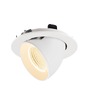 Kruhová - LA 1009719 NUMINOS® GIMBLE L Stropní vestavné svítidlo, 2700 K, 55°, IP20, kulaté, bílé - BIG WHITE (SLV) - foto 5